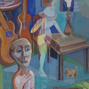 Witch, Cat, Guitar 2